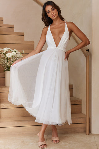 White Midi Dress, Shirt Dress, Wedding Guest Dress, Fit and Flare Dress,  Bridesmaid Dress, Button Front Dress, Custom Party Dress 3376 -  Canada