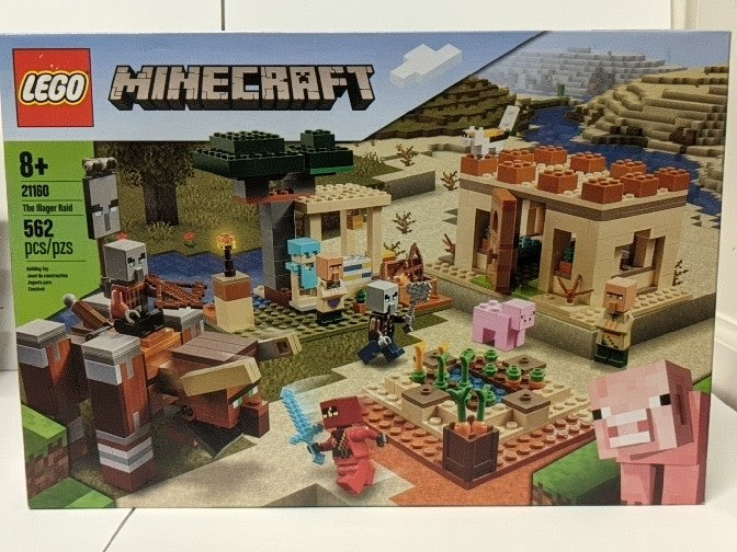 Lego Minecraft Villager Raid Set MISB – Fandoms Treasure