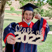 Load image into Gallery viewer, Class of 2022 Laser Wood cutout
