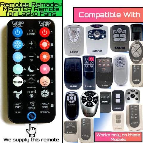 Universal Remote for Lasko