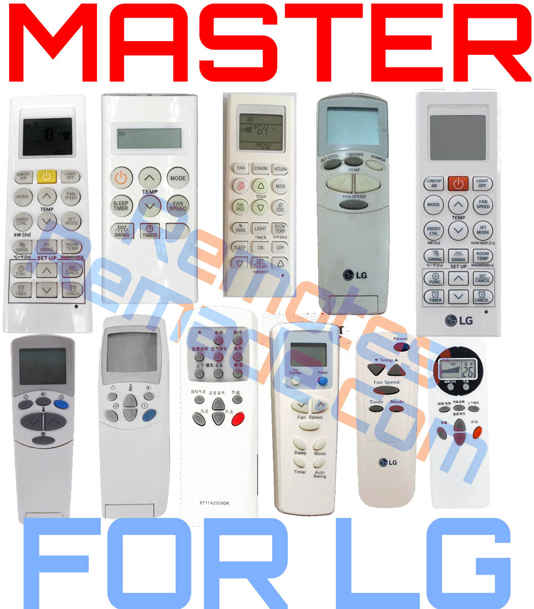 Master Remote For all LG Air Conditioners