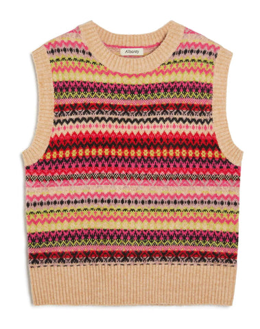 Albaray Fairisle knitted tank