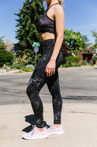 Cobalt Blue Stealth Leopard Leggings – KIAVAclothing