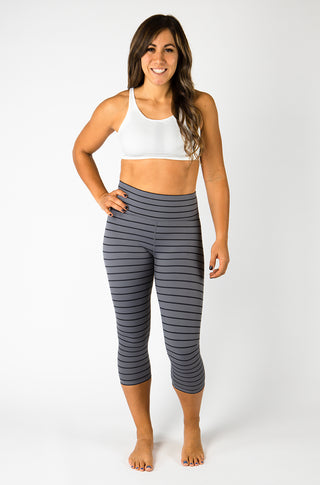 Heritage Stripes & Links Atera Cropped Leggings