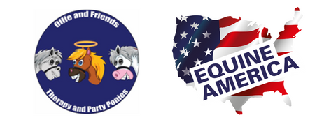 ollie and friends and equine america logo