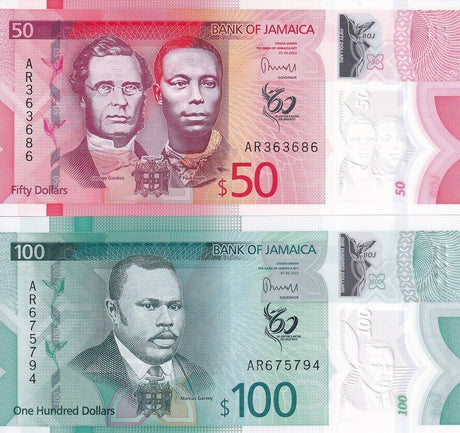 JAMAICA $2000 Dollars 2022, P-100a, New Polymer, AA-Prefix, aUNC