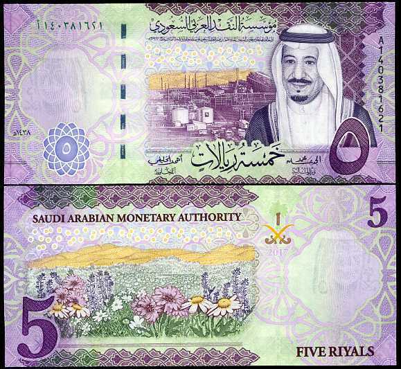 Saudi Arabia 100 Riyals 2017 P 41 UNC – Noteshobby