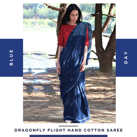 Linen sarees | Linen sarees online | Chidiyaa