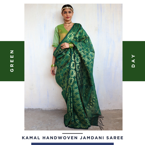 Handwoven linen | linen sarees | linen saree online | chidiyaa