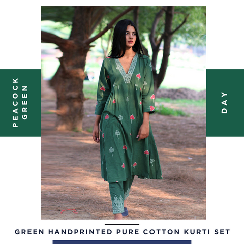 Cotton Dresses | Cotton kurta set | Chidiyaa