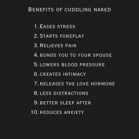 Benefits of Cuddling