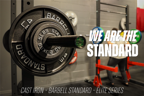 Cast Iron Barbell Standard Elite Edition