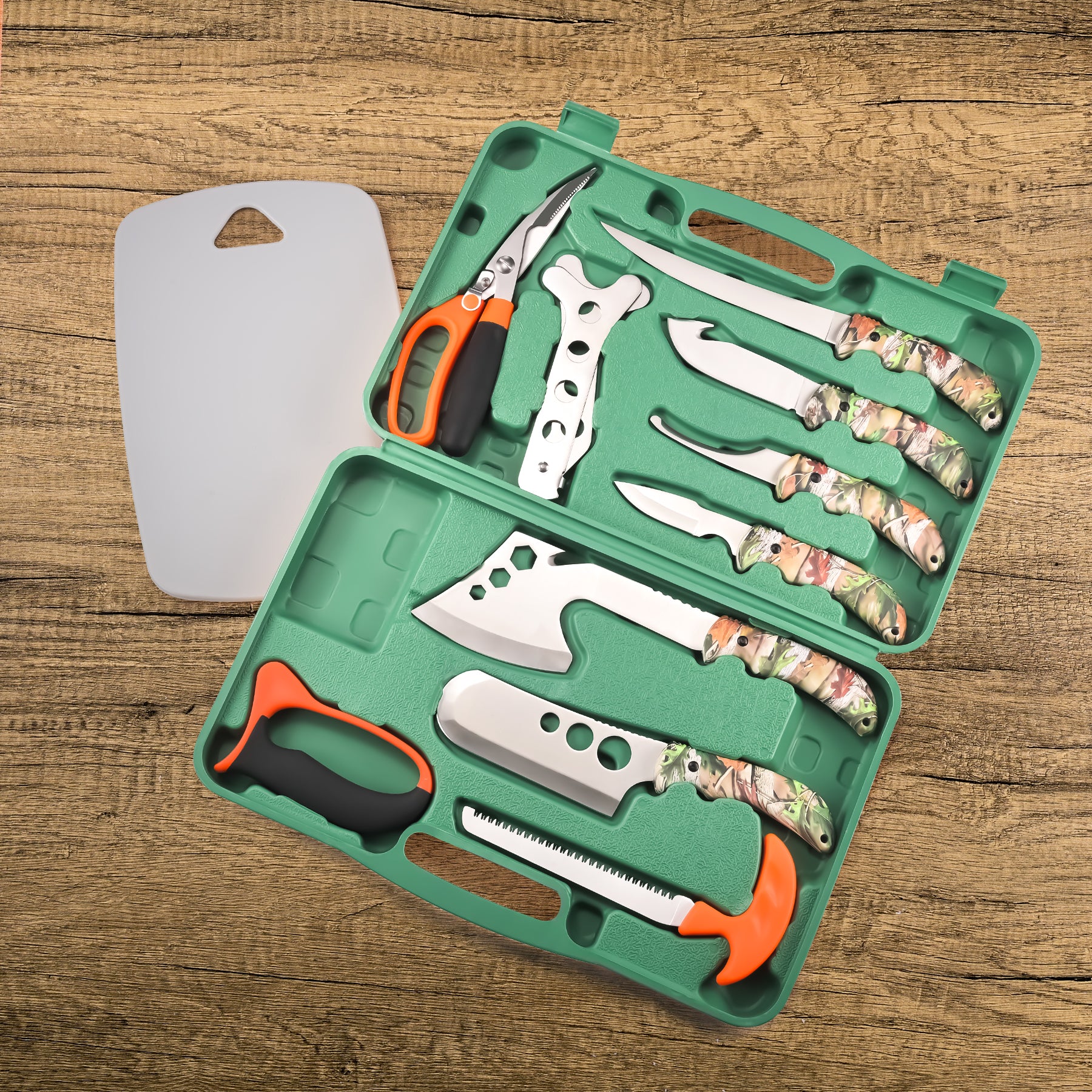 10 Piece Game Processing Knife Set –