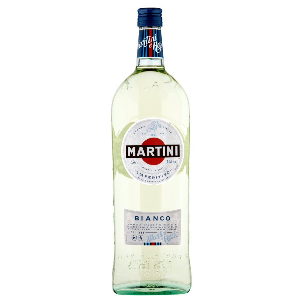 Manhattan bremse Bære Martini Bianco Vermouth 1 Litre - Molloys Liquor Stores