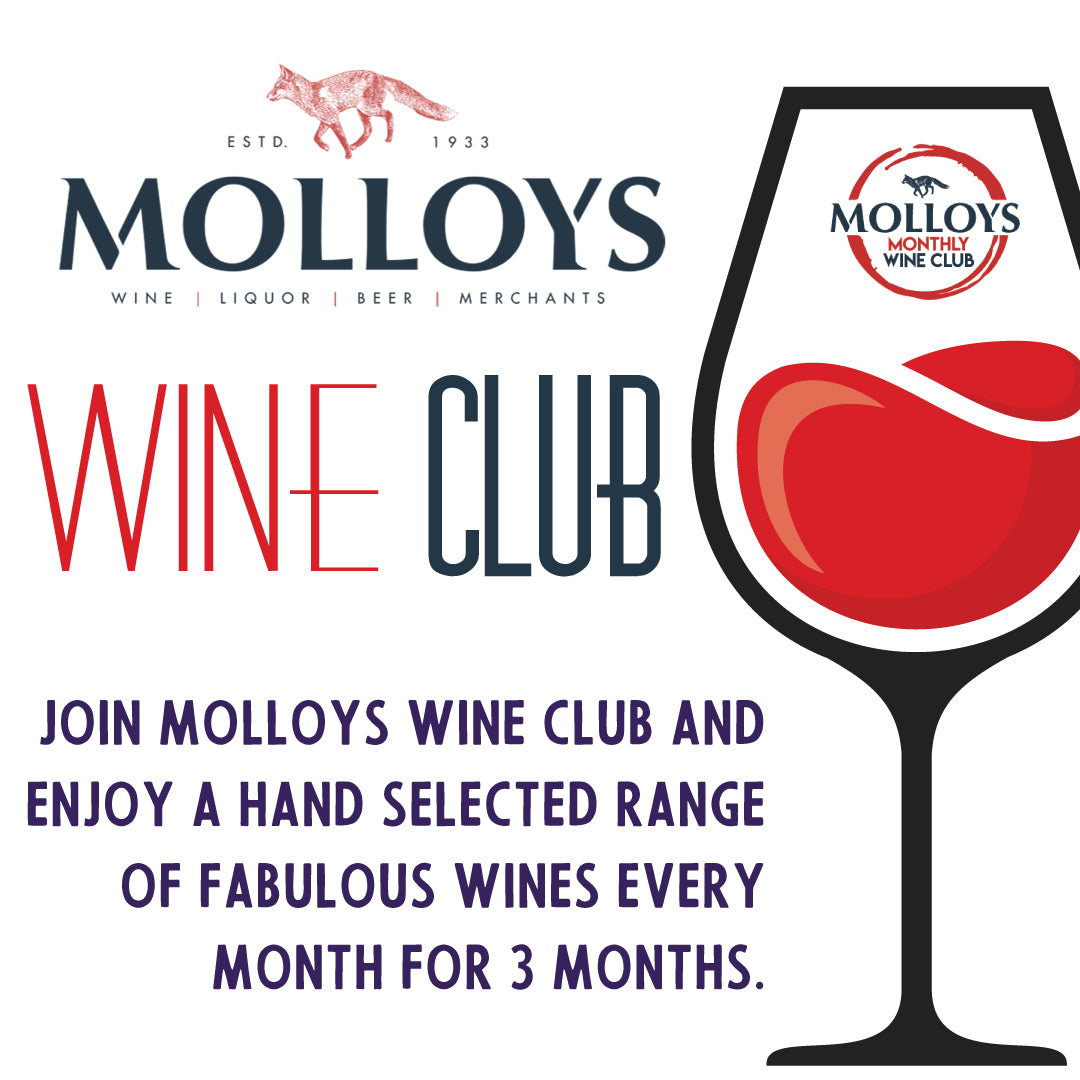 Molloys Wine Club - 3 Bottle - 3 Month Subscription - Molloys Liquor Stores