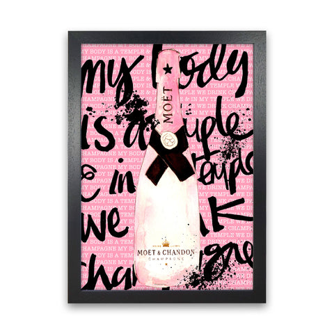 Louis Vuitton Champagne by Mercedes Lopez Charro Fine Art Paper Print ( Food & Drink > Drinks > Champagne art) - 24x16x.25