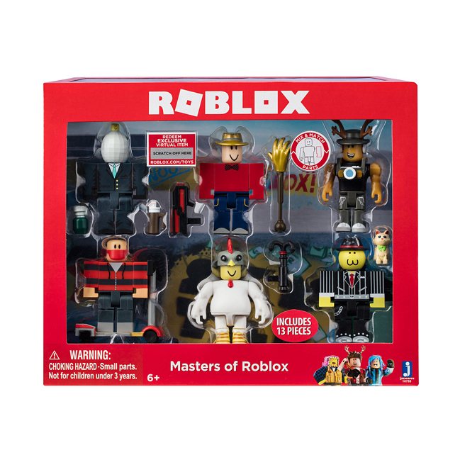 Roblox 6pak Obywatele Figurki Dla Dzieci Sklep Internetowy Toys R Us - czy roblox jest bezpieczny dla dzieci patrz przewodnik dla