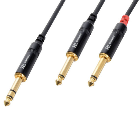 Cable Guitarra 3mtrs Jack 3.5 Mono/M a Jack 6.3 Mono/M