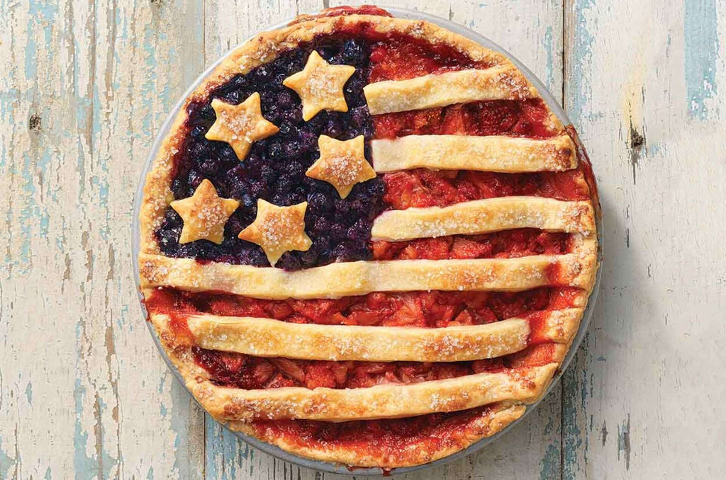 strawberry pie, blueberry pie, memorial day recipes, tea party, tea and pastry, tea cake