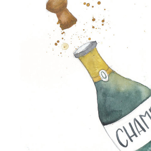 Champagner Flasche