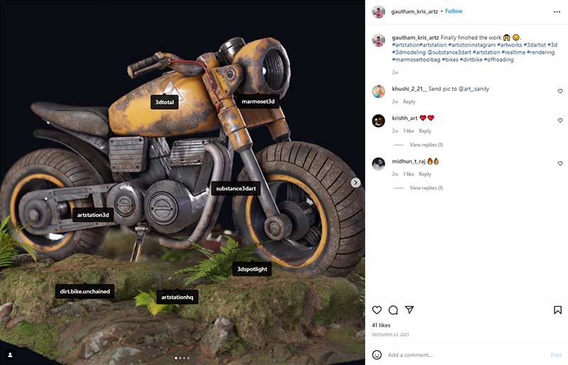 Instagram from Gautham Krishna - @gautham_kris_artz