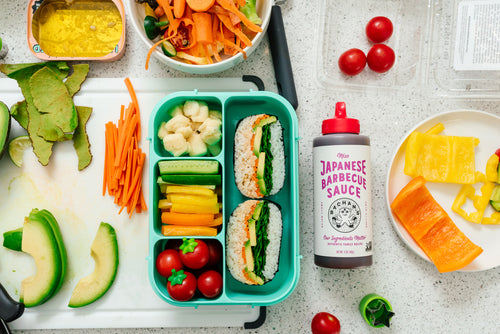 Seared Tuna, Soba Noodle and Cucumber Salad Bento Box Recipe