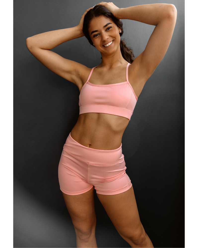 One Shoulder Sports Bra Removable Padded Yoga Top Post-cirugía Wire