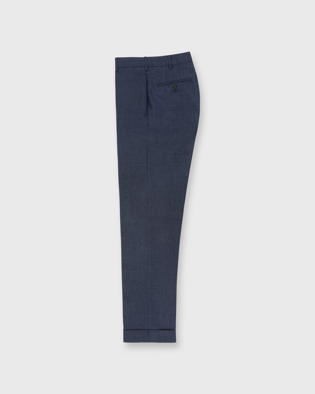 Dress Trouser in Mid-Grey High-Twist | Shop Sid Mashburn