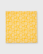 Load image into Gallery viewer, Bandana Marigold Pom Flower Print Poplin
