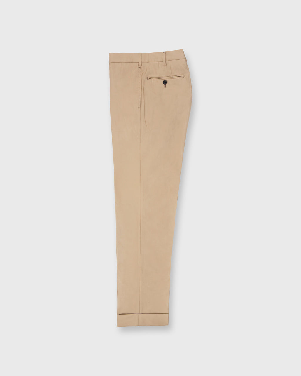 Garment-Dyed Sport Trouser in Stone AP Lightweight Twill