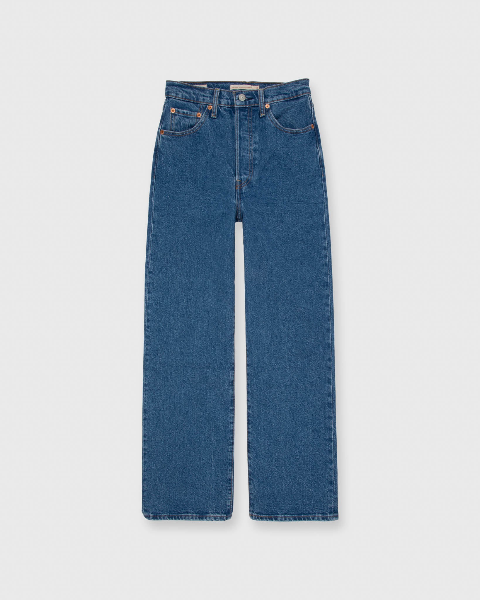 Ribcage Straight Ankle Jean in Jazz | Shop