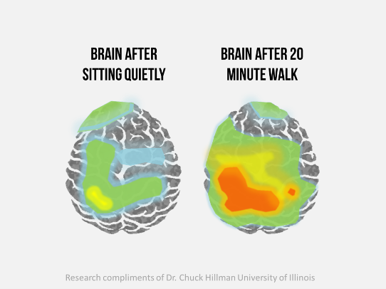 Creativity, problem solving effect of cycling