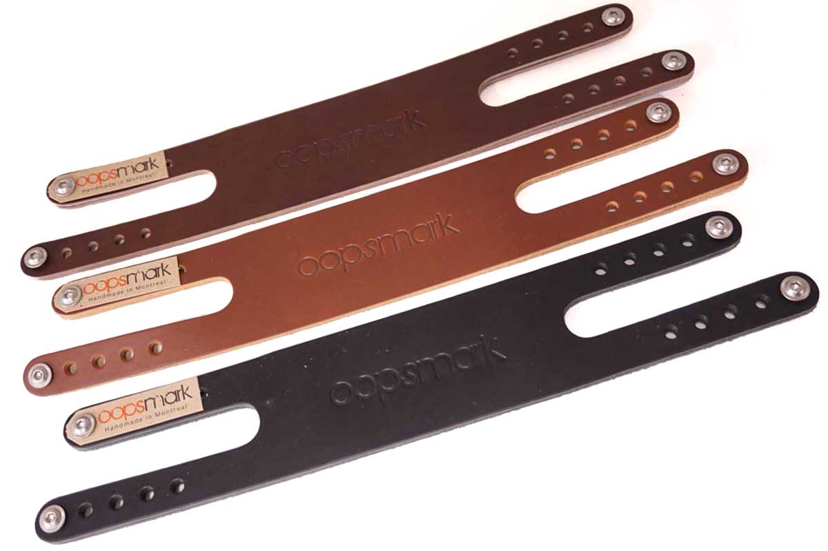 leather bike pedal straps