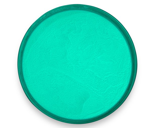 Blue Green Glow in the Dark Pigment by Pigmently