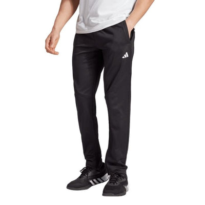  adidas Men's Aeroready Sereno Slim Tapered-Cut 3-stripes Pants,  Black/White, Small : Clothing, Shoes & Jewelry