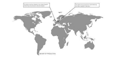 Map of Production | Beatrice Bayliss