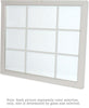 Andersen 244DH2856 200 Series Double Hung Lower Sash with White Exterior and Natural Pine Interior with Low-E High Performance Glass and Finelight Grilles | WindowParts.com.