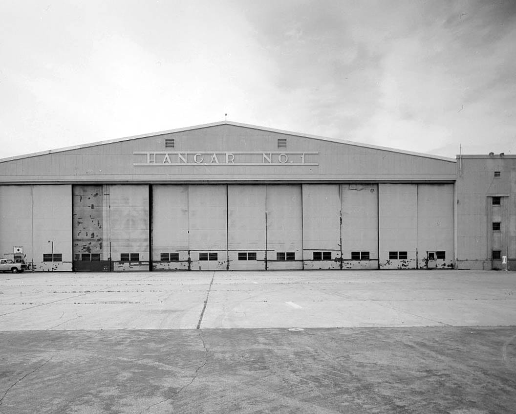 Historic Photo Ladd Field Hangar No 1 Fort Wainwright Fairbanks