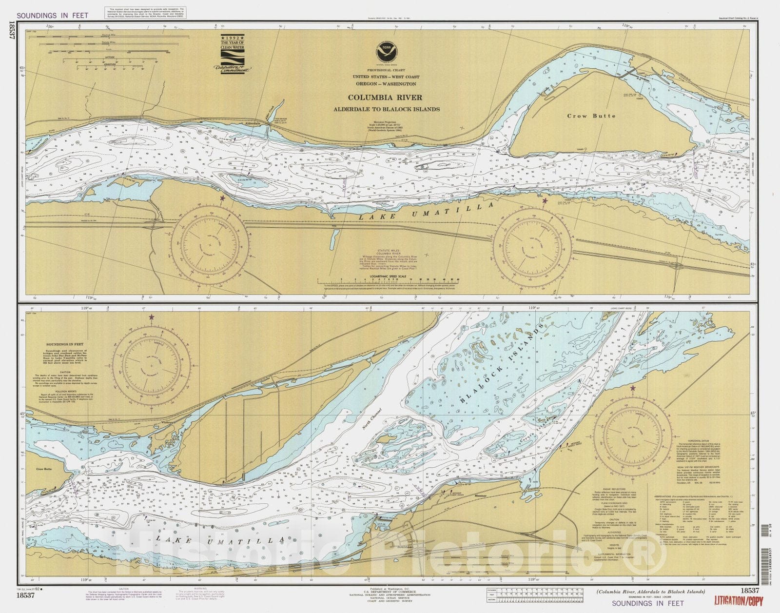 columbia river channel map