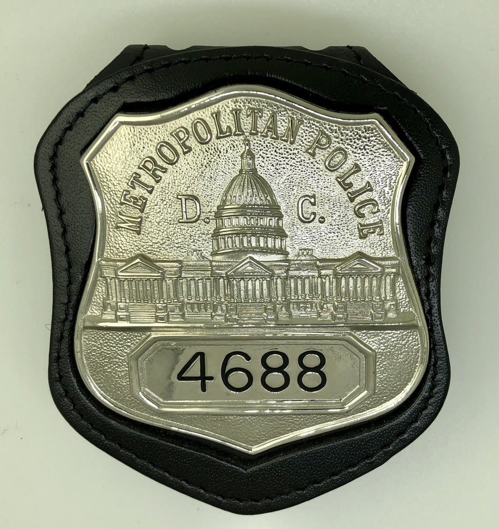 U.S. Washington, D.C. Metropolitan Police DETECTIVE 実物バッジ・ID 