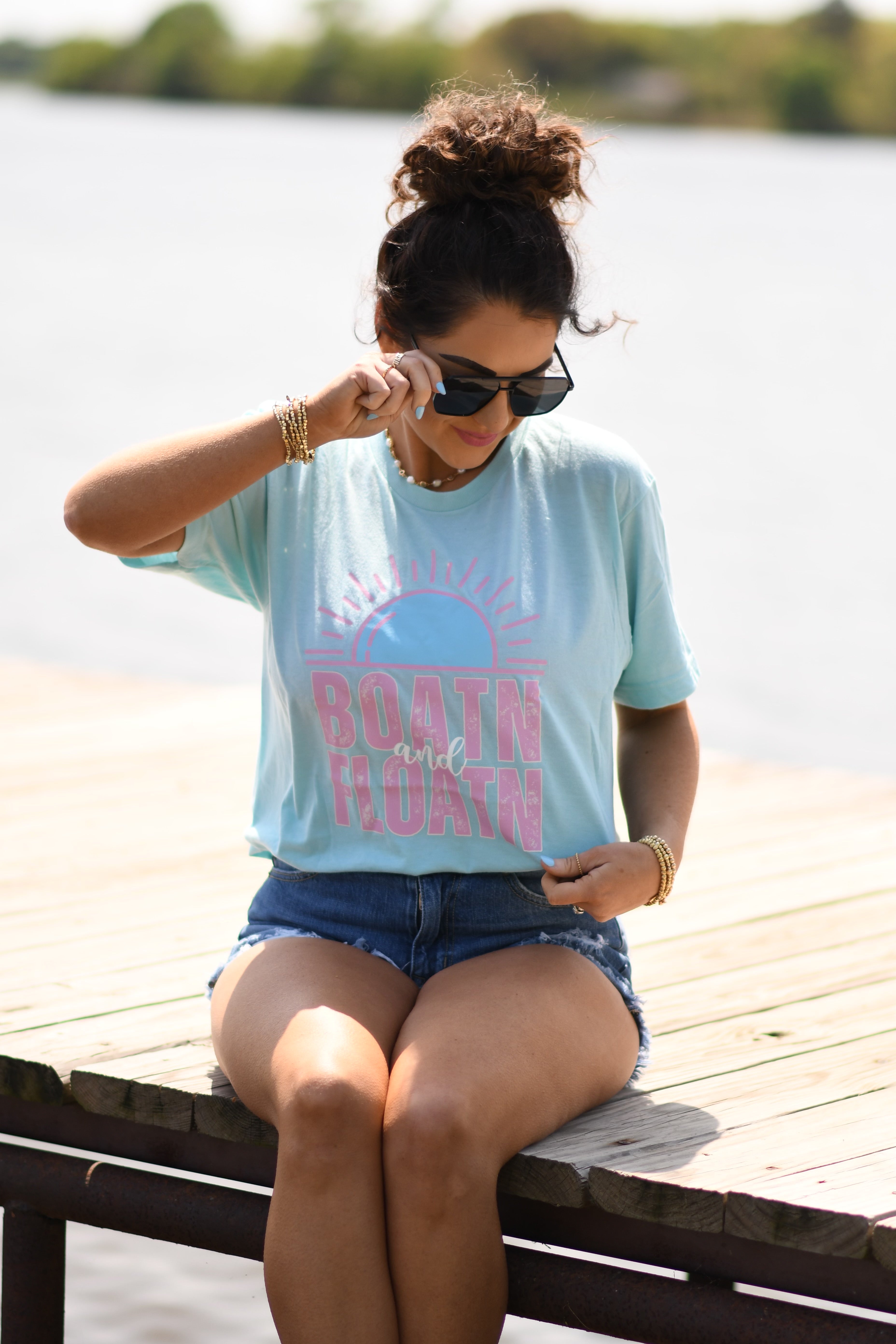 **SALE** RTS Boatn & Floatn Tee