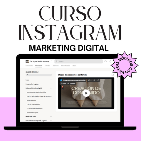 curso instagram emprendedores