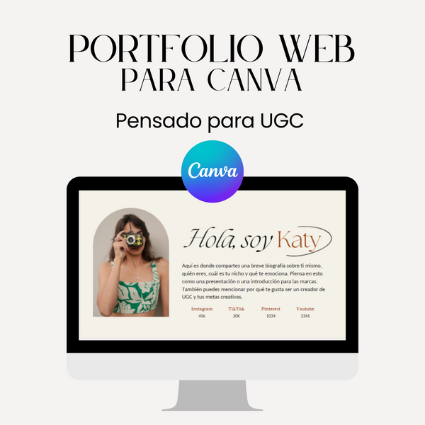 Portfolio web UGC