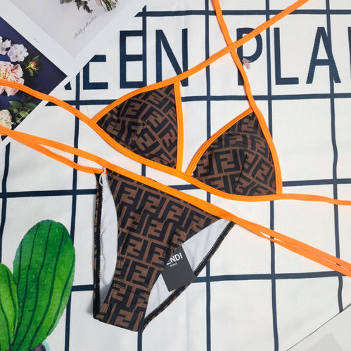 Louis Vuitton LV Monogram Blue 2 Pieces Bikini Set - USALast