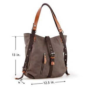 2 in 1 backpack handbag