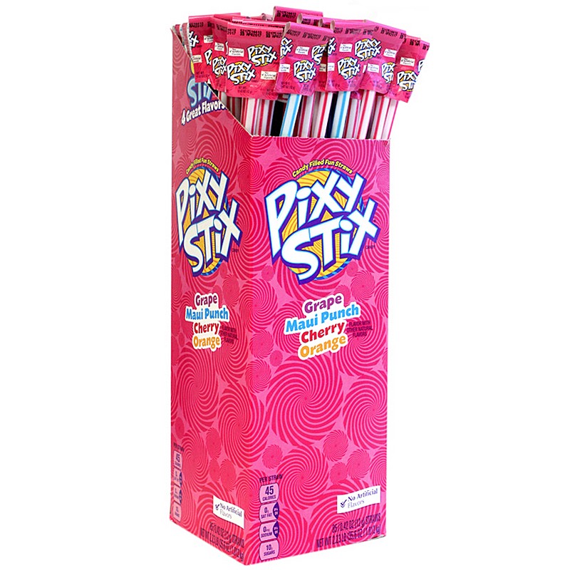 Wonkas Giant Pixy Stix 12g Sugarliciousltd