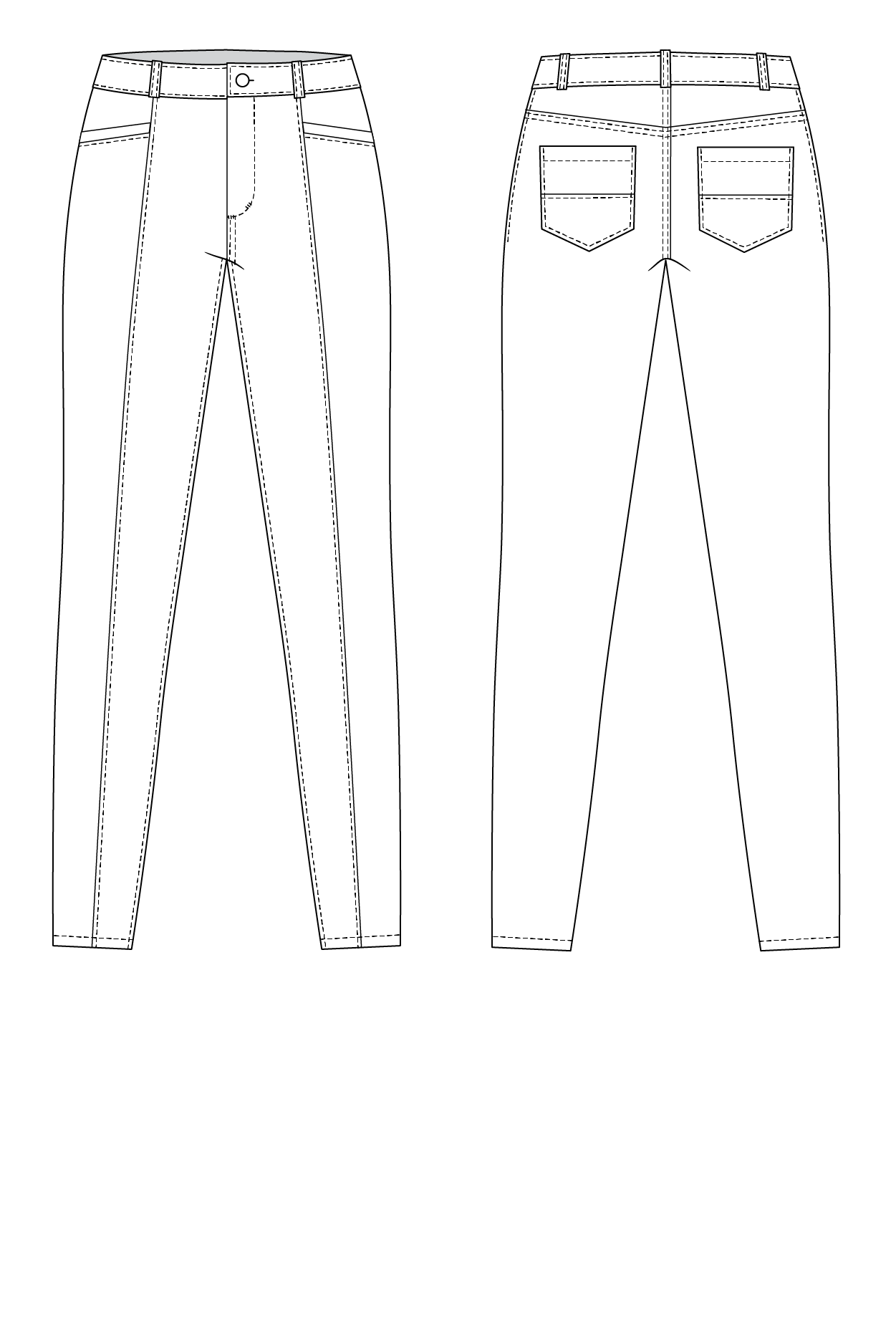 Jamie Jeans Sewing Pattern | Named Clothing