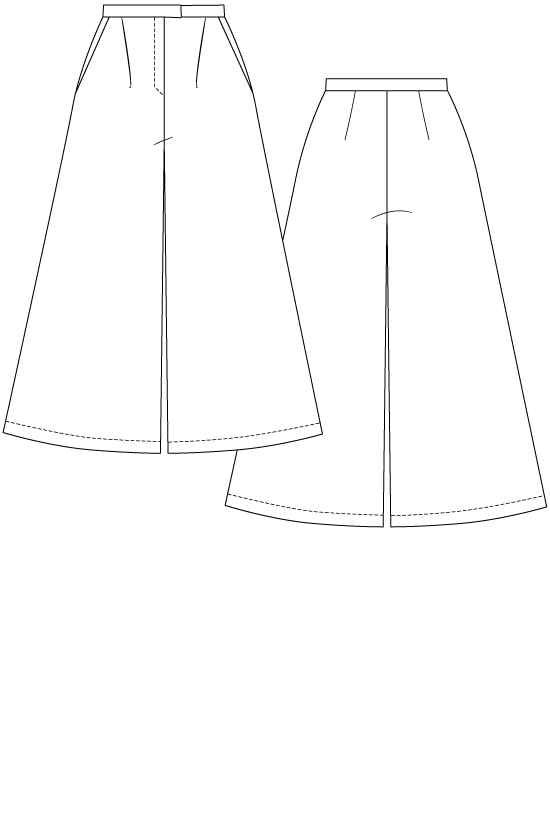 Mimosa Culottes Sewing Pattern | Named Clothing