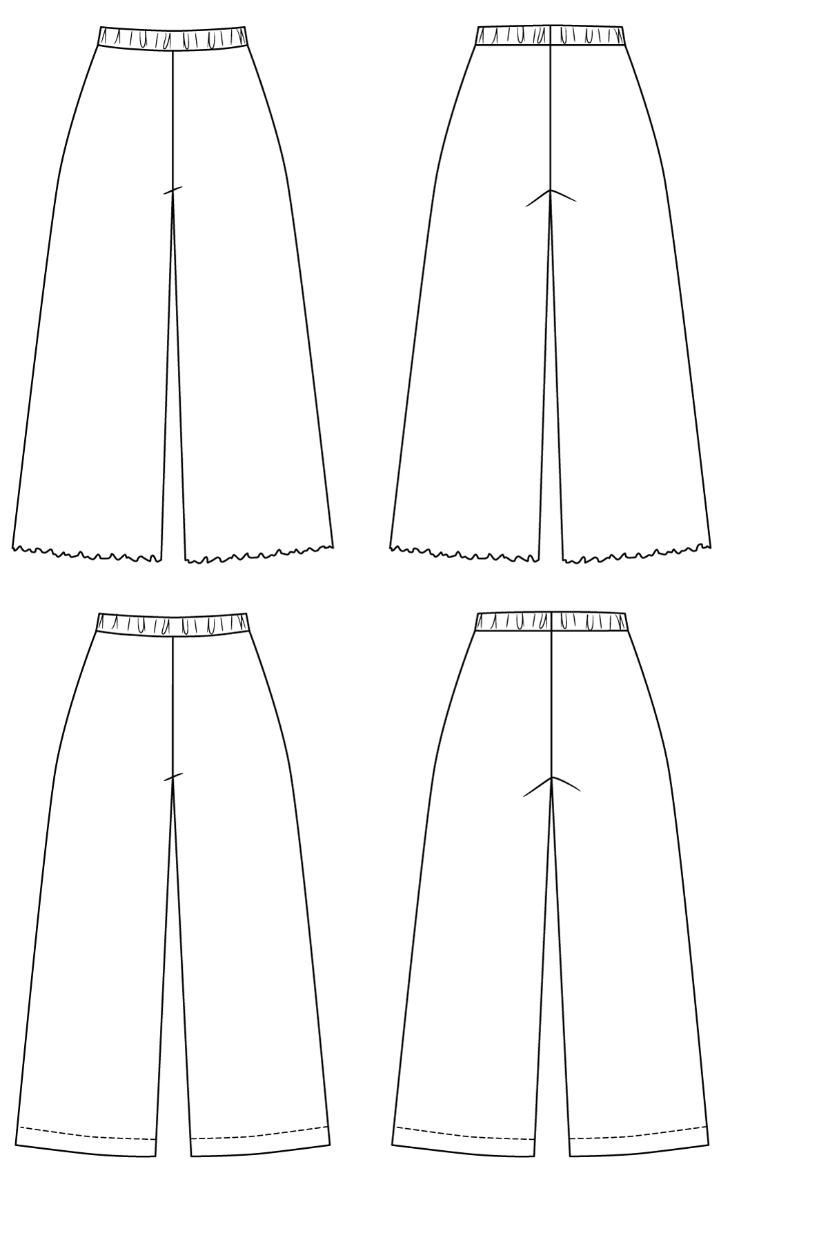 Olo Cozy Pants Sewing Pattern | Named Clothing