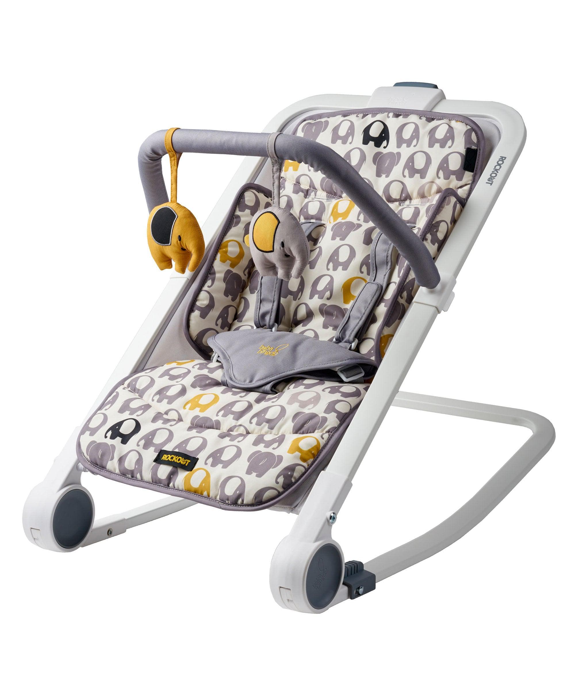 Bababing Rockout Baby Rocker - Ellie Elephant